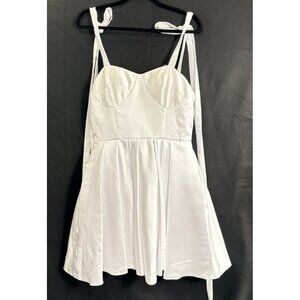 RYANTH Women Of The Shoulder Prom Event Sweetheart Dress Sleeveless Sz 6 White